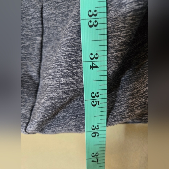 Aritzia Tna | Long Sleeve Ruched Grey Chill Malibu Longsleeve Dress, Size S - Picture 8 of 8